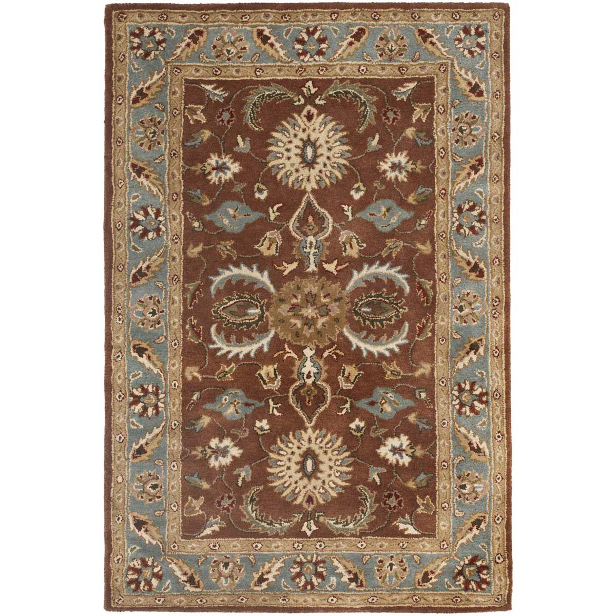 Safavieh Heritage 68A Rug, HG968A - Brown / Blue