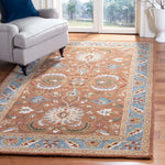 Safavieh Heritage 68A Rug, HG968A - Brown / Blue