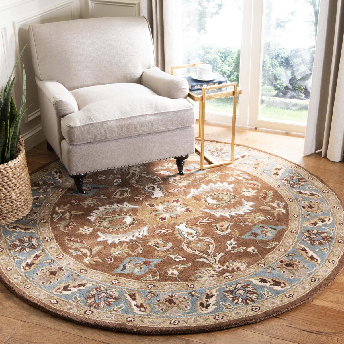 Safavieh Heritage 68A Rug, HG968A - Brown / Blue