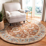 Safavieh Heritage 68A Rug, HG968A - Brown / Blue