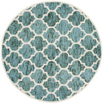 Safavieh Himalaya 121 Rug, HIM121 - Turquoise / Ivory