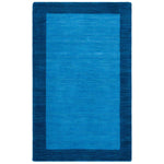 Safavieh Himalaya 580 Rug, HIM580 - Light Blue / Dark Blue