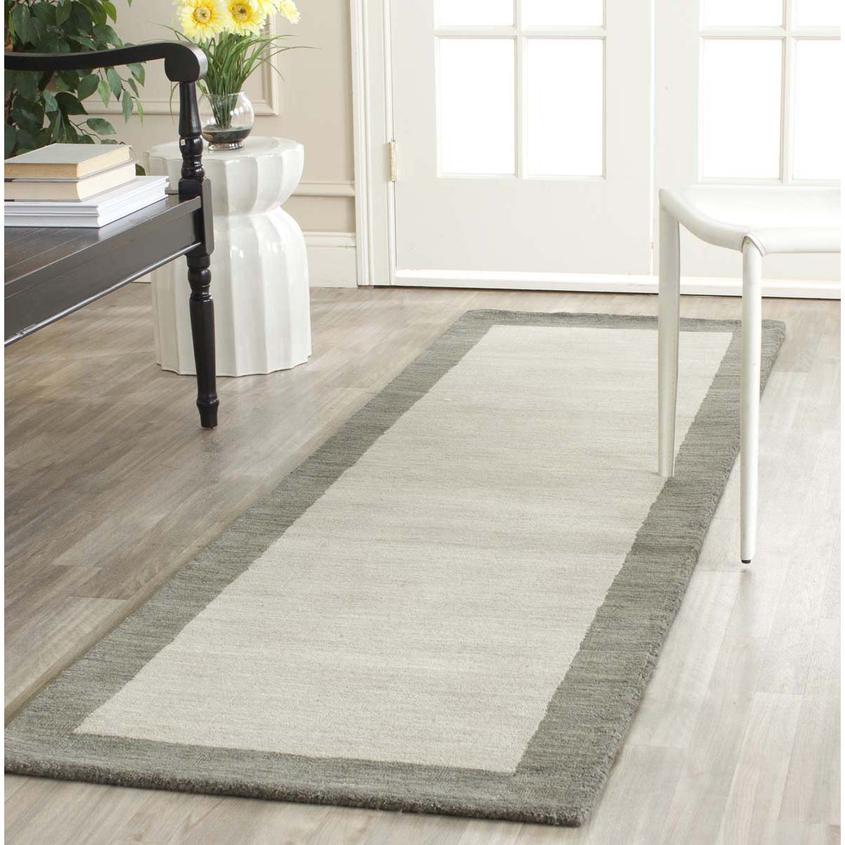 Safavieh Himalaya 580 Rug, HIM580 - Light Grey / Dark Grey