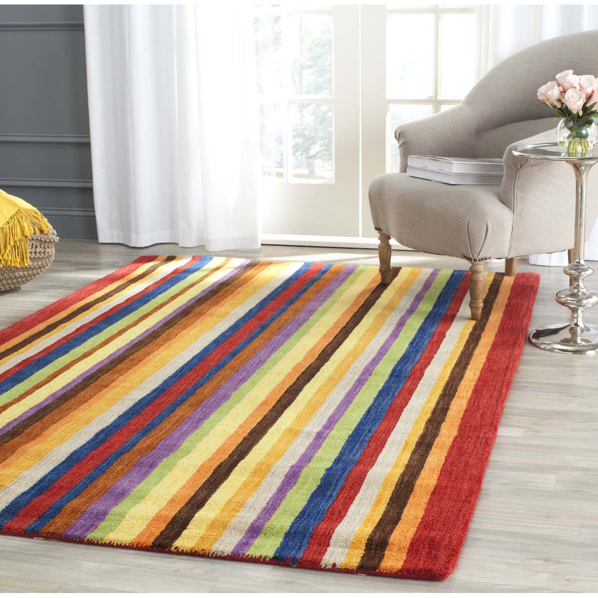 Safavieh Himalaya 582 Rug, HIM582 - Red / Multi