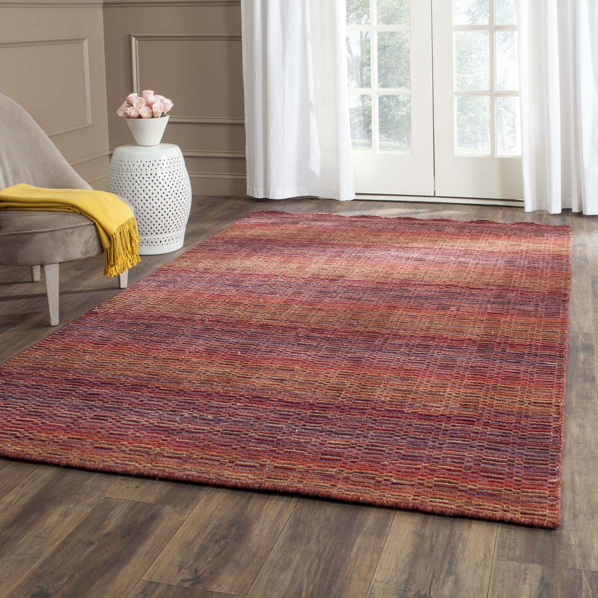 Safavieh Himalaya 703 Rug, HIM703 - Red / Multi