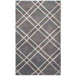 Safavieh Himalaya 901 Rug, HIM901 - Dark Grey / Ivory