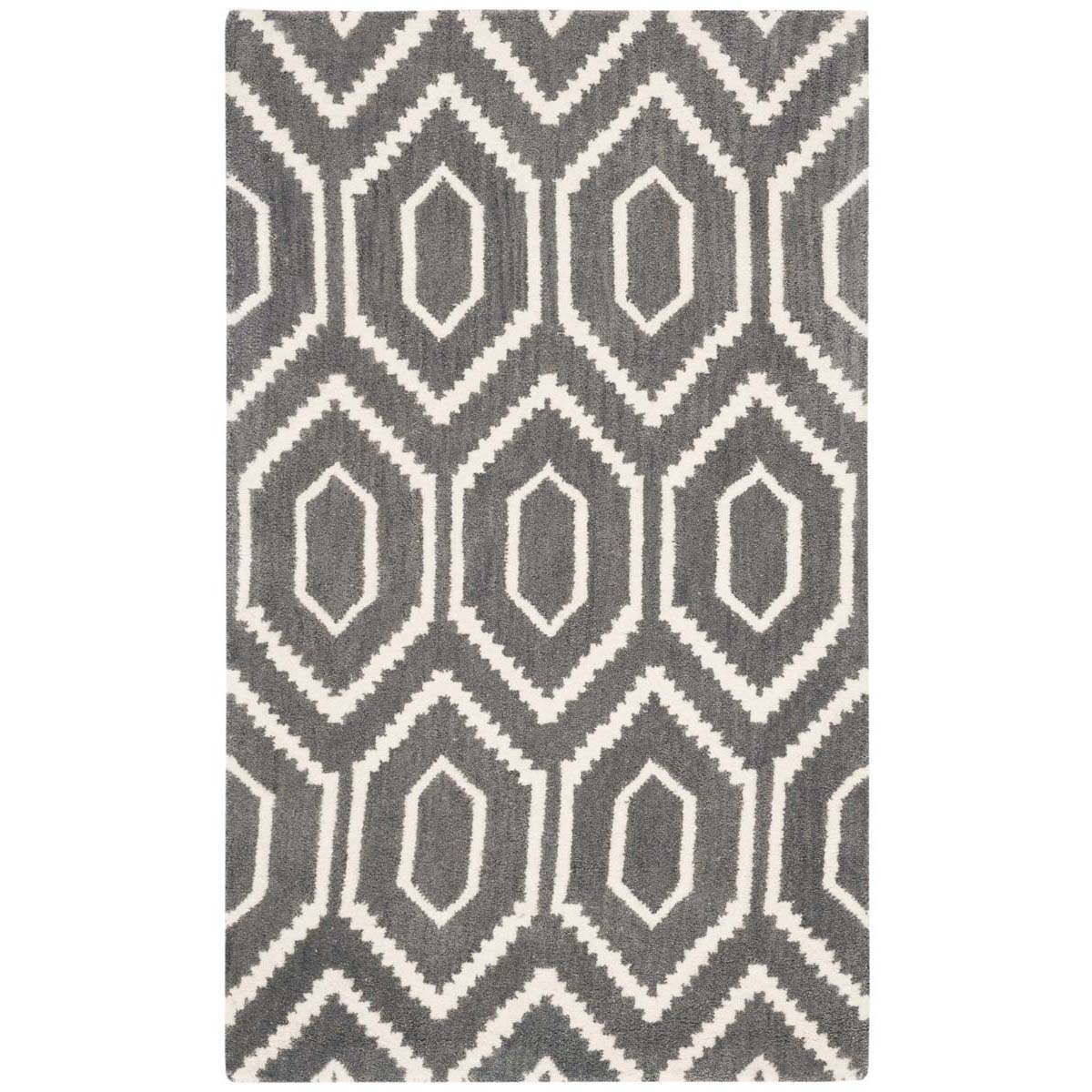 Safavieh Himalaya 902 Rug, HIM902 - Dark Grey / Ivory