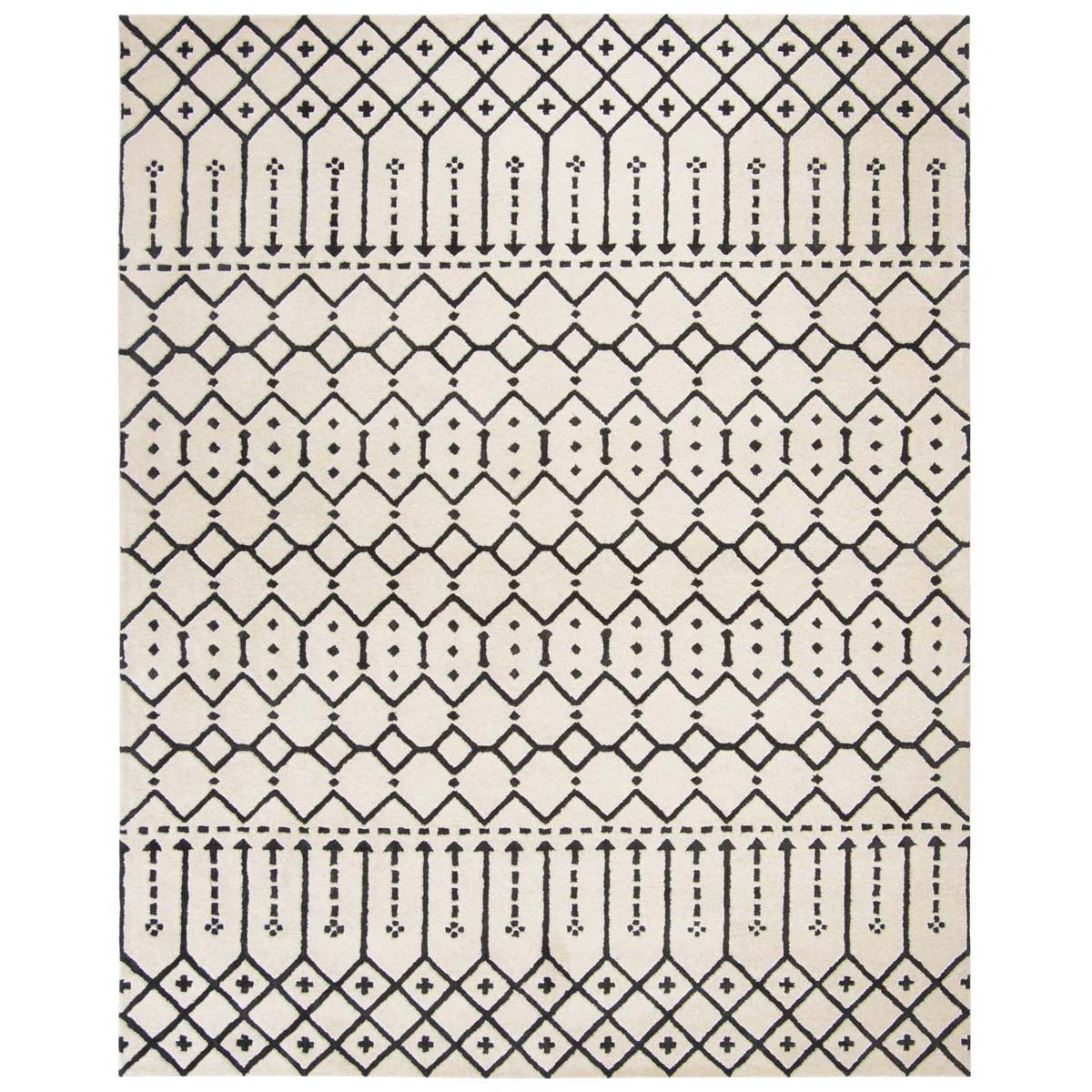 Safavieh Himalaya 903 Rug, HIM903 - Ivory / Black