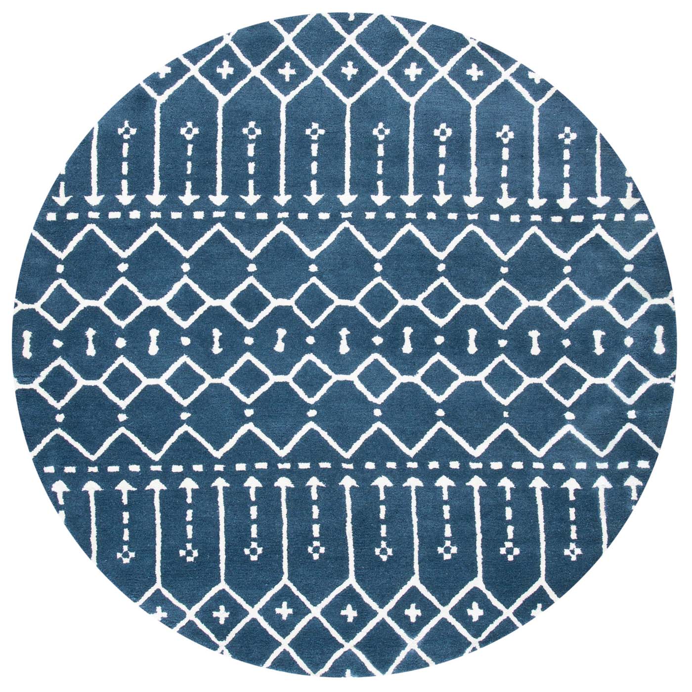 Safavieh Himalaya 903 Rug, HIM903 - Navy / Ivory