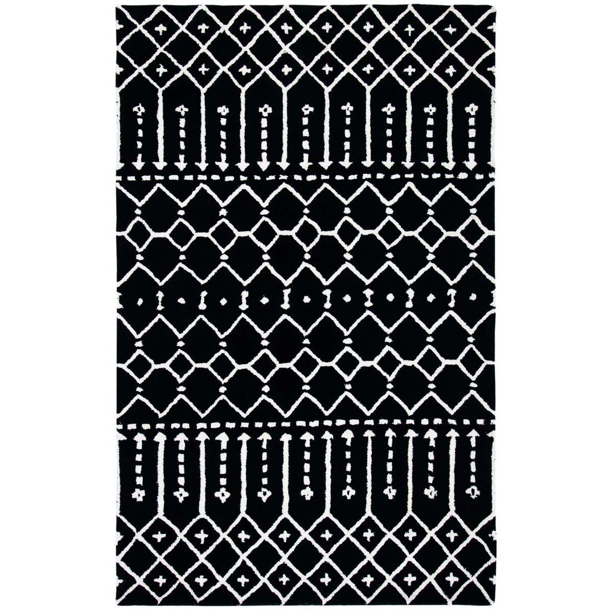 Safavieh Himalaya 903 Rug, HIM903 - Black / Ivory