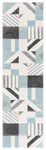 Safavieh Hollywood 709 Rug, HLW709 - Ivory / Aqua