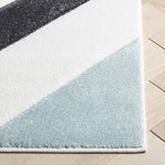 Safavieh Hollywood 709 Rug, HLW709 - Ivory / Aqua