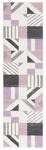 Safavieh Hollywood 709 Rug, HLW709 - Ivory / Purple