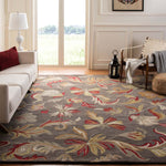 Safavieh Jardin 459 Rug, JAR459 - Dark Grey / Multi