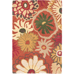 Safavieh Jardin 812 Rug, JAR812 - Orange / Multi