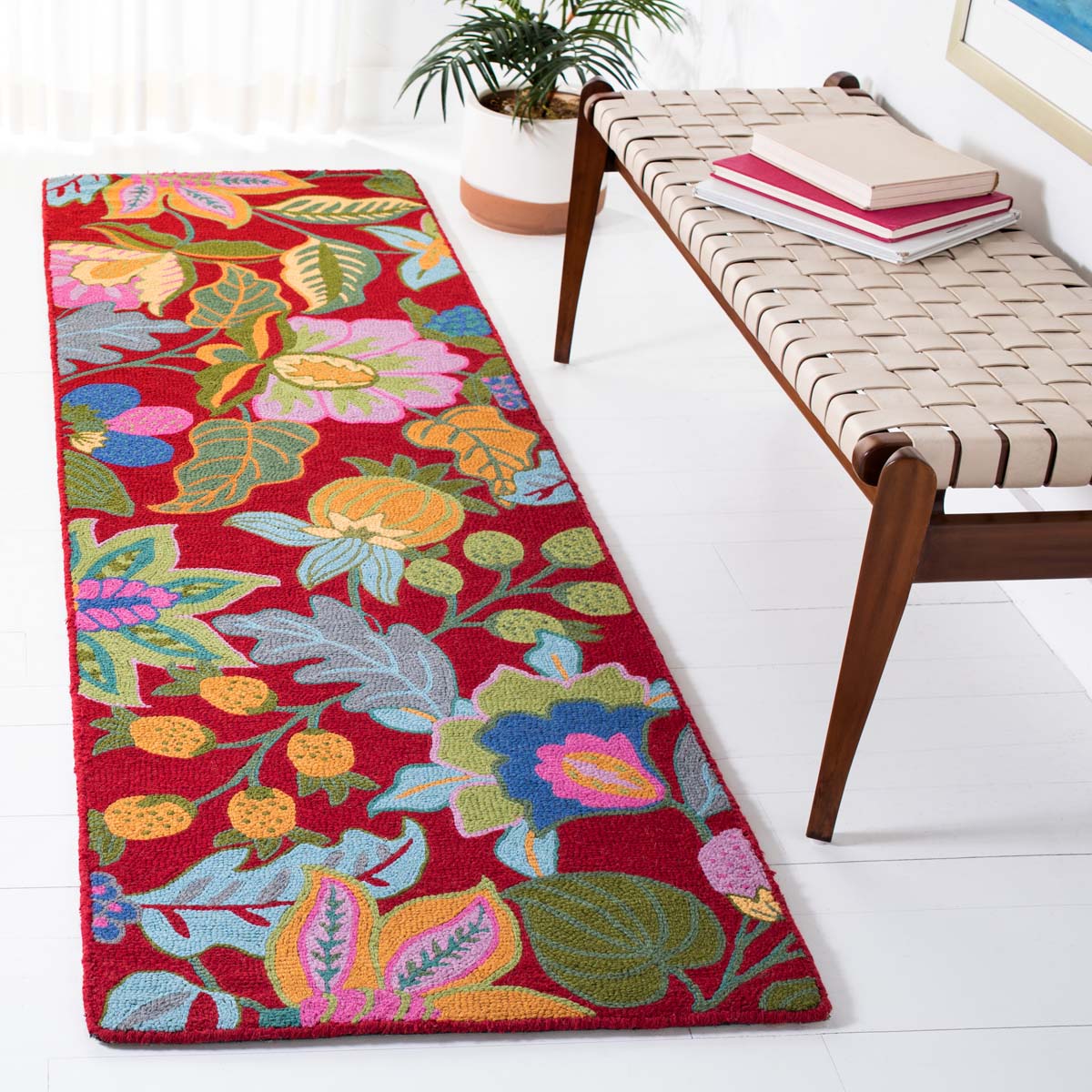 Safavieh Jardin 951 Rug, JAR951 - Red / Multi