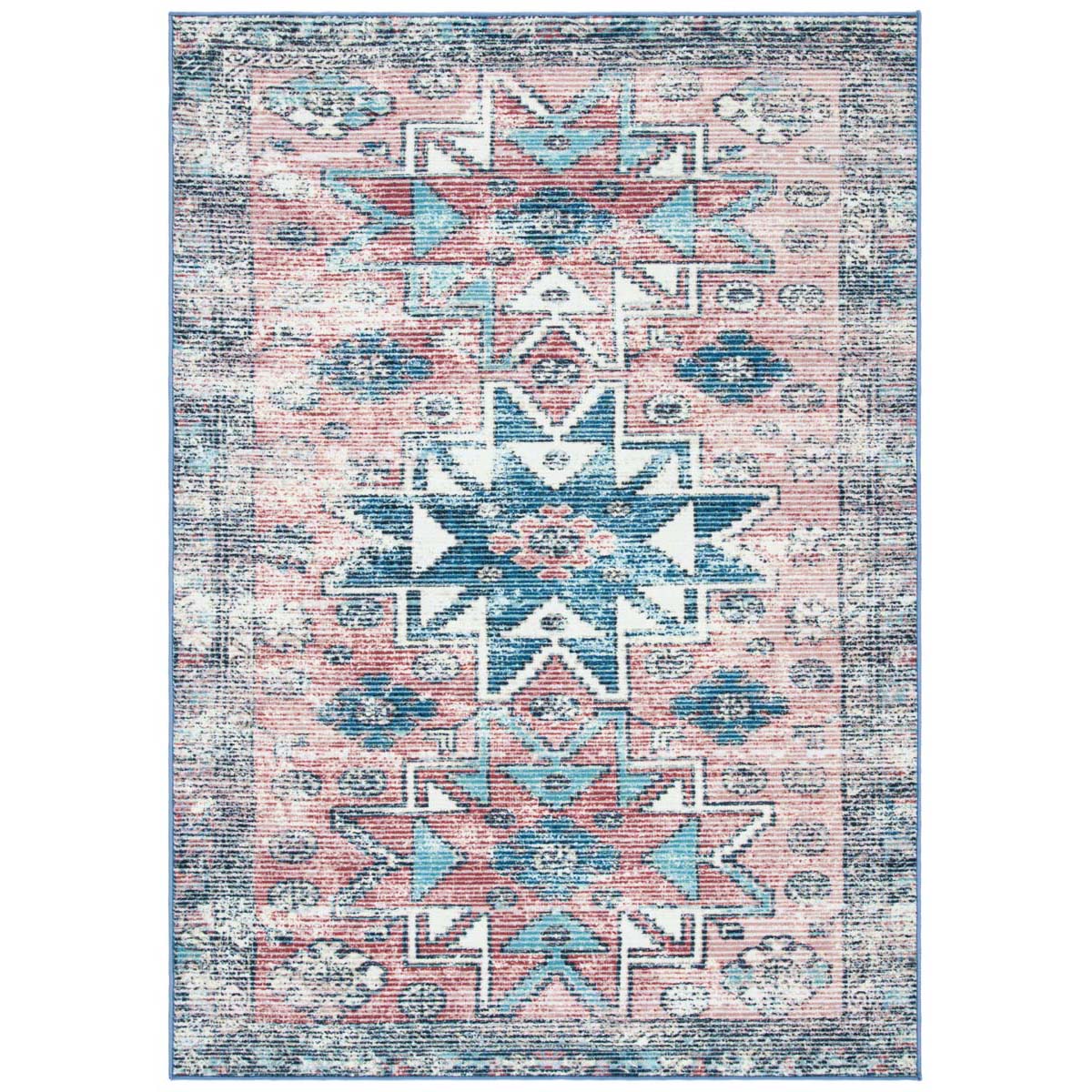 Safavieh Journey 148 Rug, JNY148 - Pink / Blue