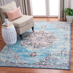 Safavieh Journey 152 Rug, JNY152 - Turquoise / Pink