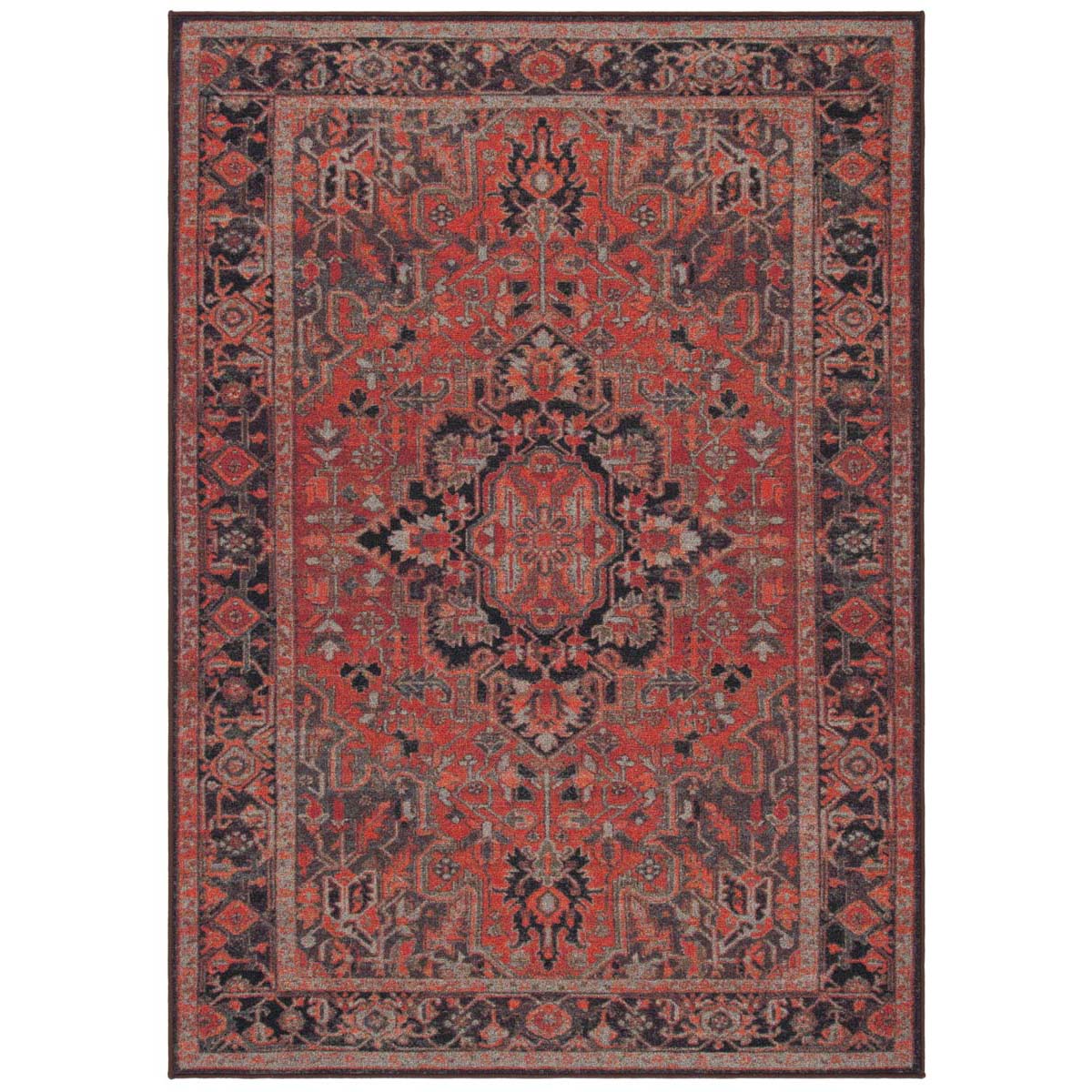 Safavieh Journey 153 Rug, JNY153 - Navy / Red