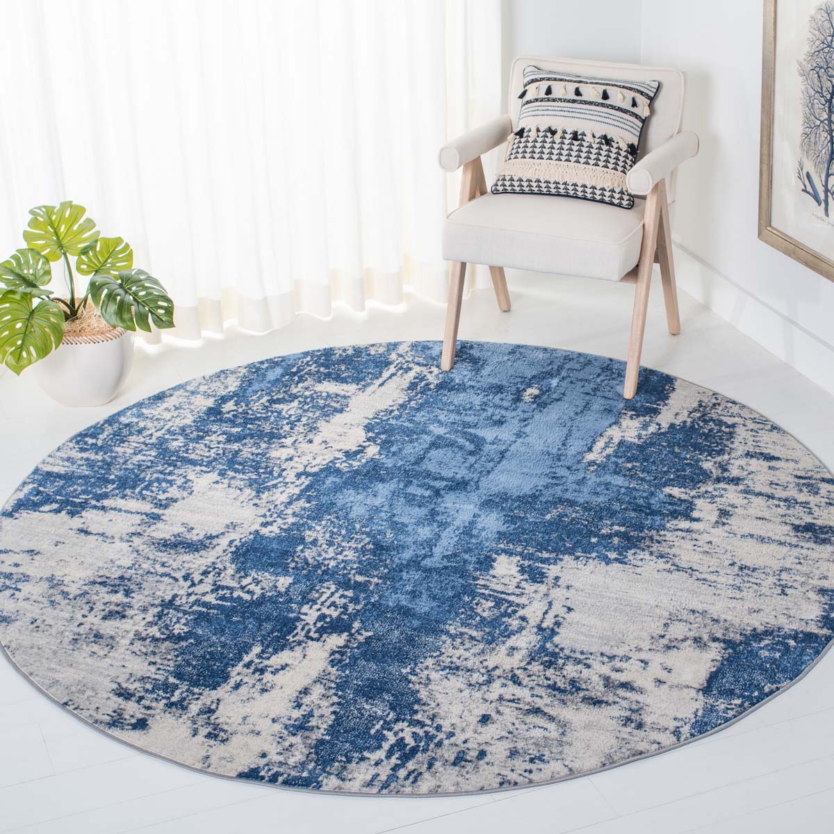 Safavieh Jasper 101 Rug, JSP101 - Blue / Ivory