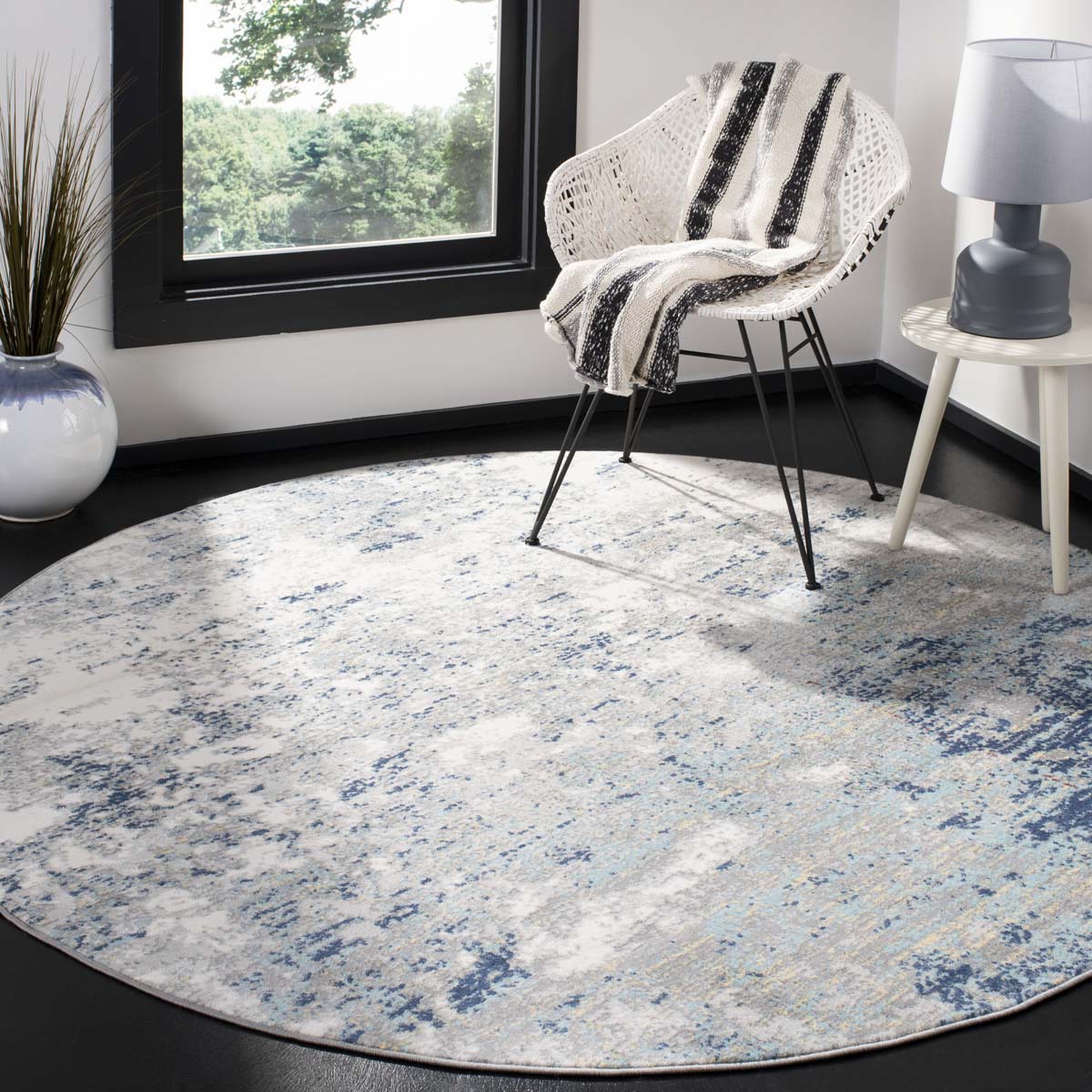 Safavieh Jasper 100 107 Rug, JSP107 - Grey / Blue