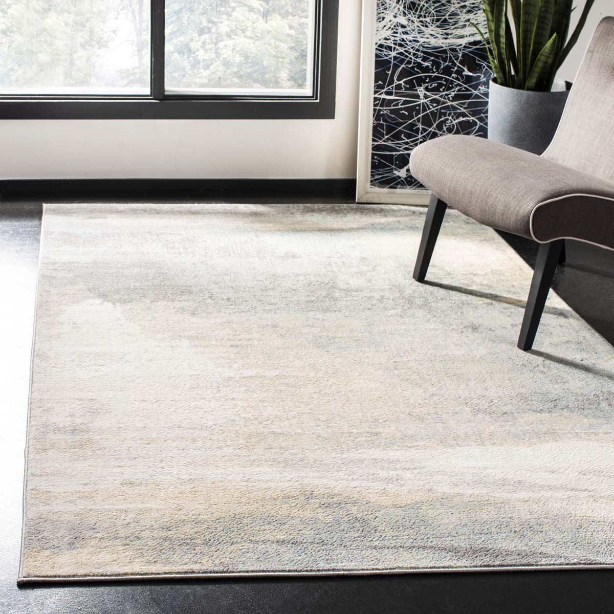 Safavieh Jasper 100 114 Rug, JSP114 - Grey / Gold