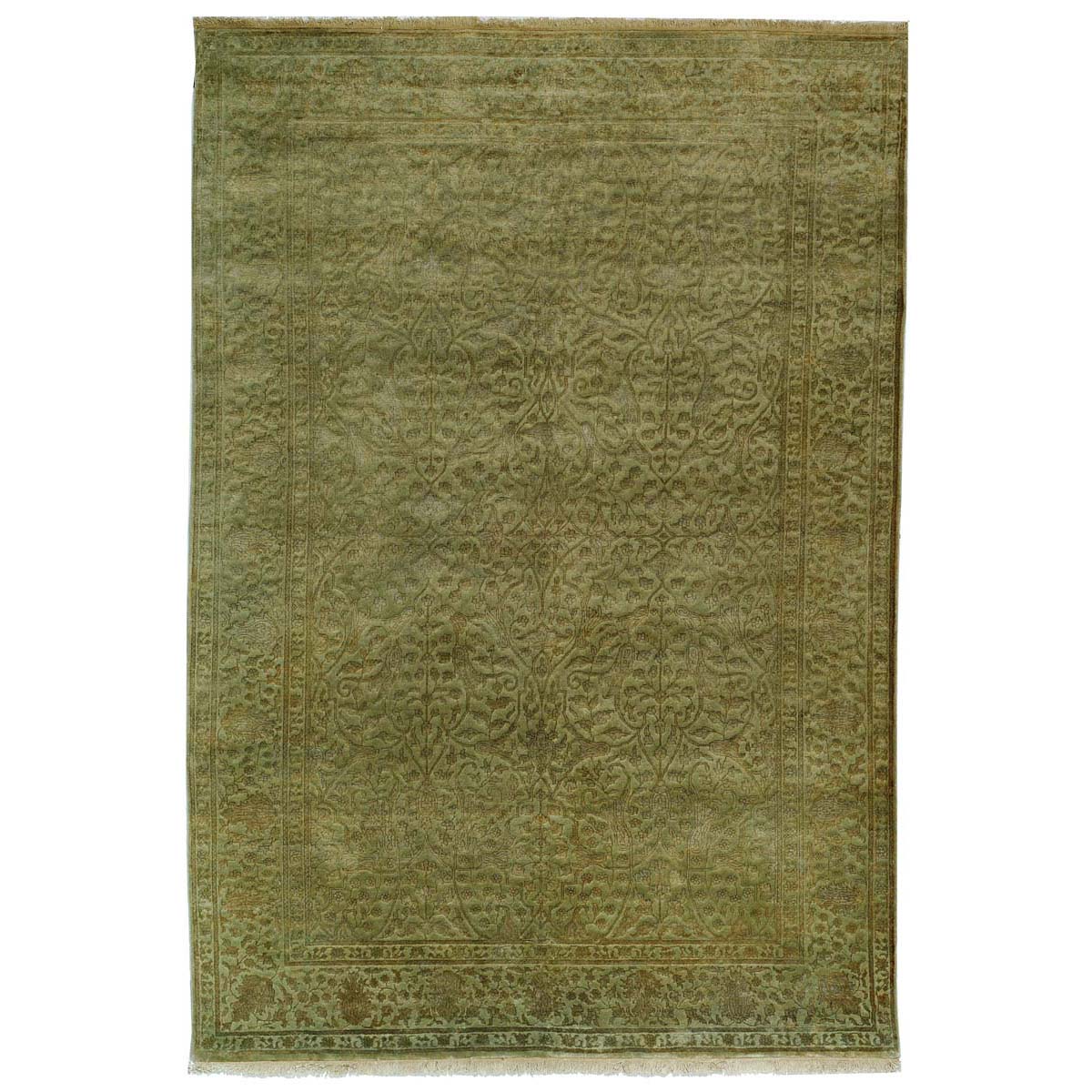 Safavieh Jewel Of India 607 Rug, JWL607 - Light Green / Light Green