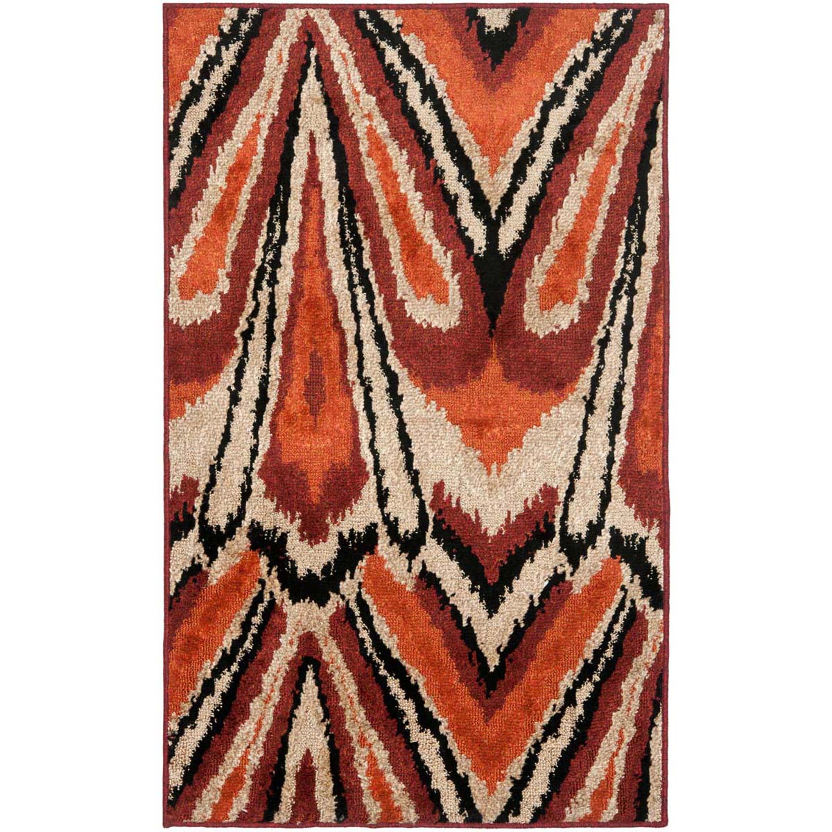 Safavieh Kashmir 114 Rug, KAS114 - Orange / Multi