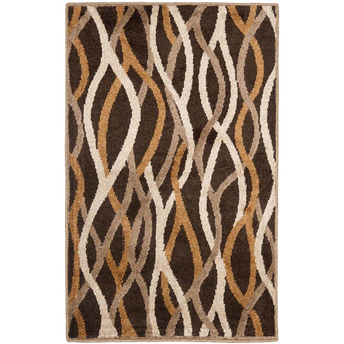 Safavieh Kashmir 117 Rug, KAS117 - Brown / Multi