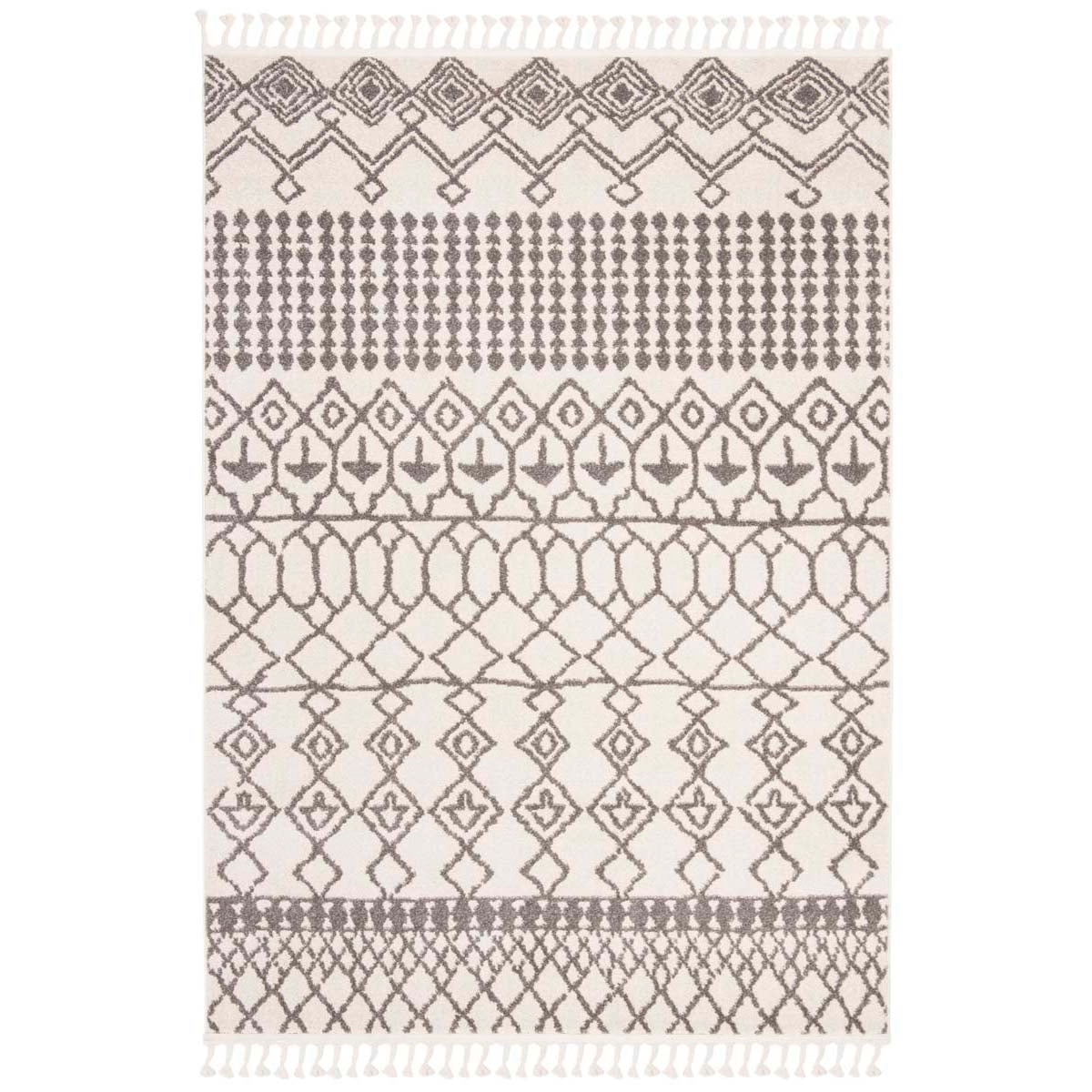 Safavieh Kasbah 100 173 Rug, KBH173 - Ivory / Grey