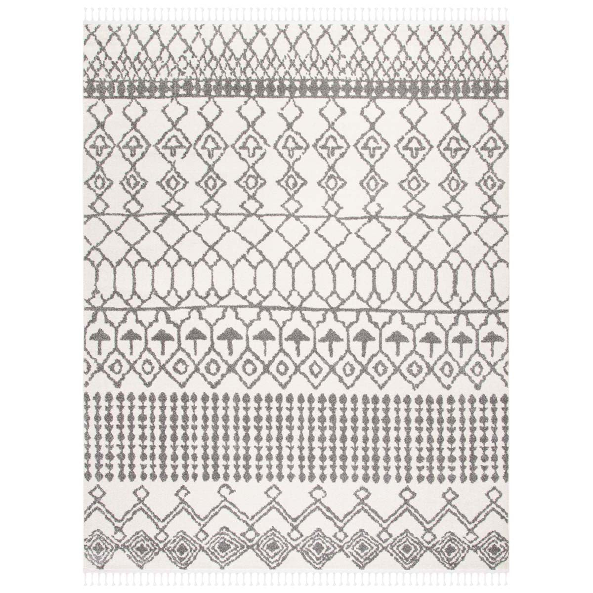 Safavieh Kasbah 100 173 Rug, KBH173 - Ivory / Grey