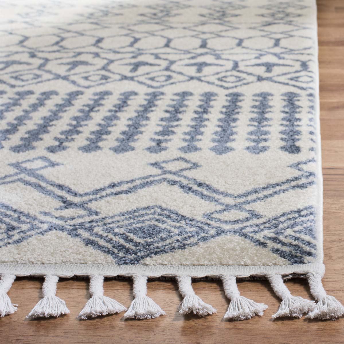 Safavieh Kasbah 100 173 Rug, KBH173 - Ivory / Blue