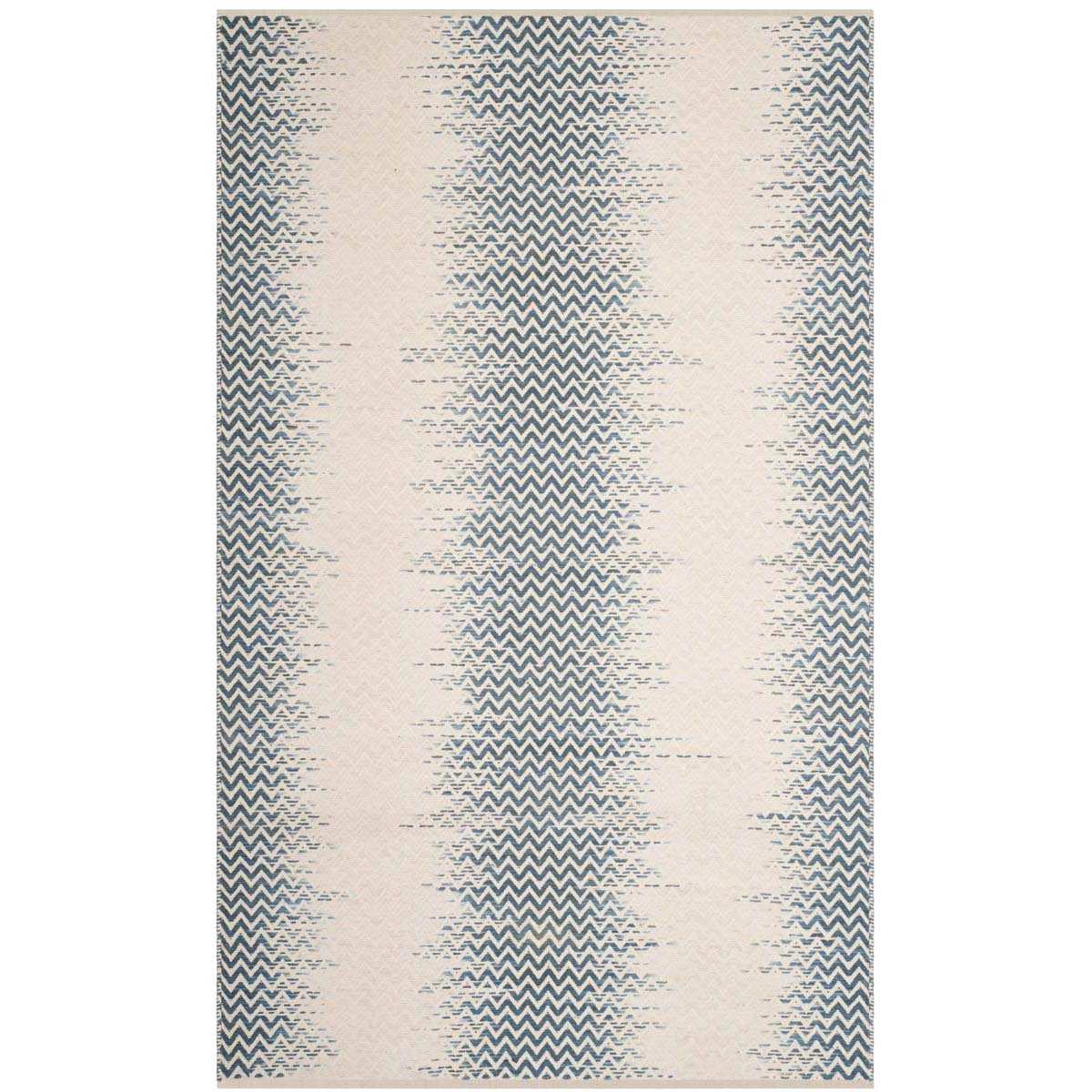 Safavieh Cotton Kilim 121 Rug, KLC121 - Blue / Ivory