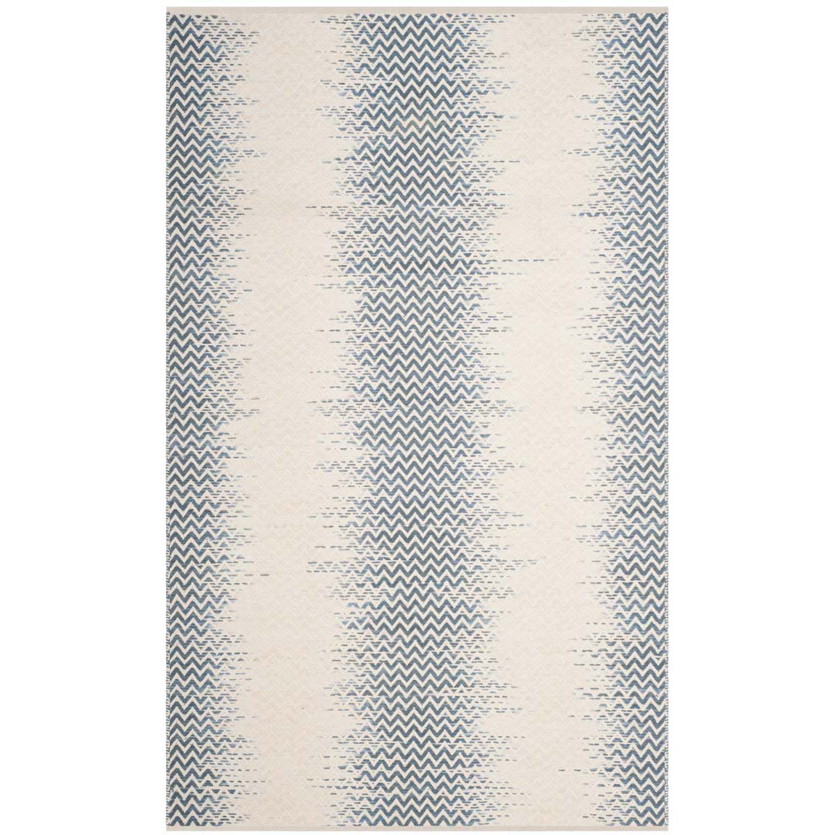 Safavieh Cotton Kilim 121 Rug, KLC121 - Blue / Ivory