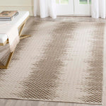 Safavieh Cotton Kilim 121 Rug, KLC121 - Brown / Ivory