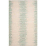 Safavieh Cotton Kilim 121 Rug, KLC121 - Light Green / Ivory