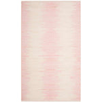 Safavieh Cotton Kilim 121 Rug, KLC121 - Light Pink / Ivory