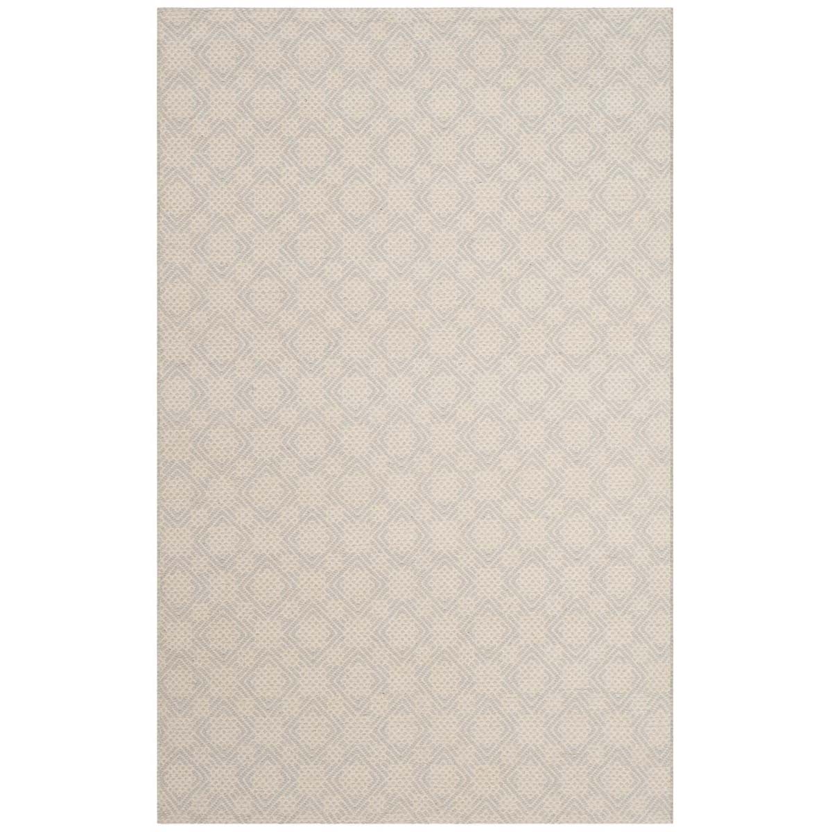 Safavieh Cotton Kilim 222 Rug, KLC222 - Light Blue / Ivory