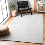 Safavieh Cotton Kilim 222 Rug, KLC222 - Grey / Ivory