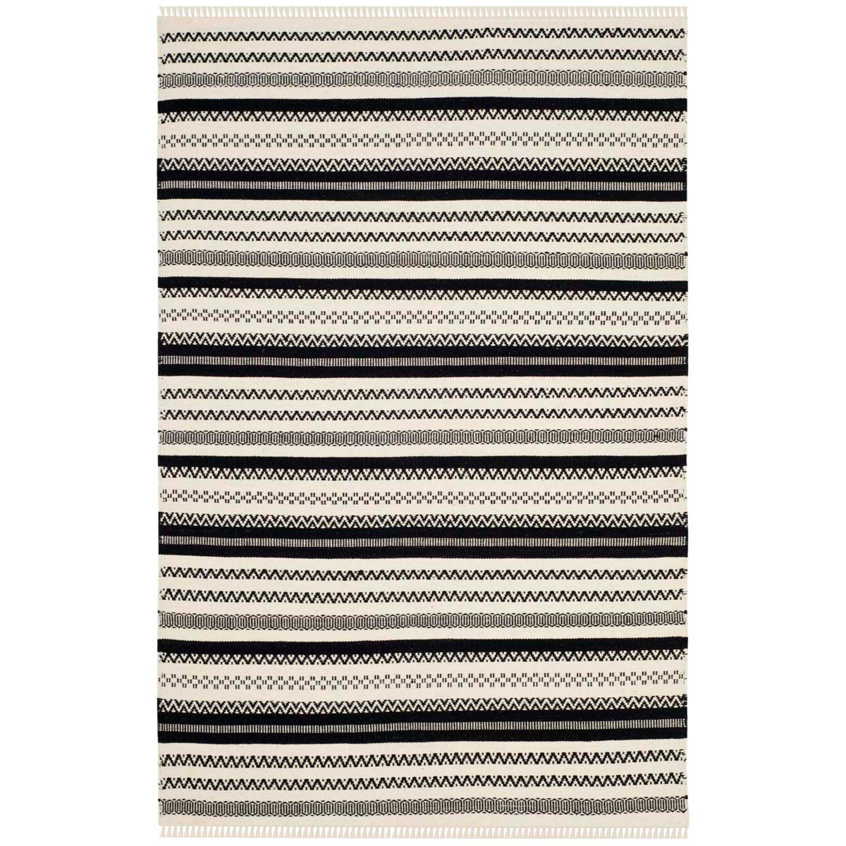 Safavieh Kilim 101 Rug, KLM101 - Ivory / Black