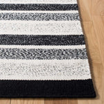 Safavieh Kilim 151 Rug, KLM151 - Black / Ivory