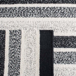 Safavieh Kilim 151 Rug, KLM151 - Black / Ivory