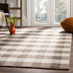 Safavieh Kilim 351 Rug, KLM351 - Light Grey / Brown