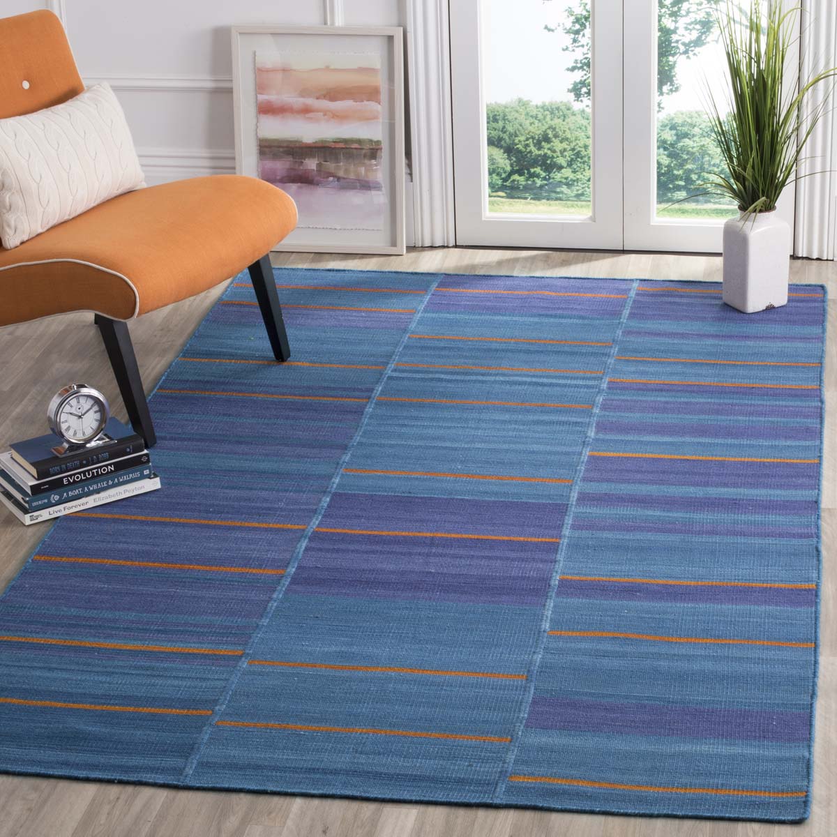 Safavieh Kilim 817 Rug, KLM817 - Blue / Multi