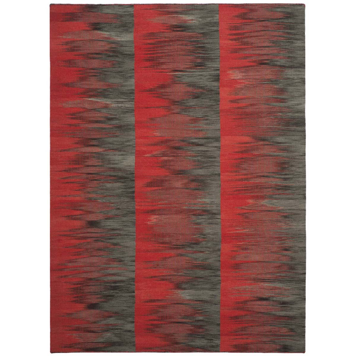 Safavieh Kilim 819 Rug, KLM819 - Red / Charcoal