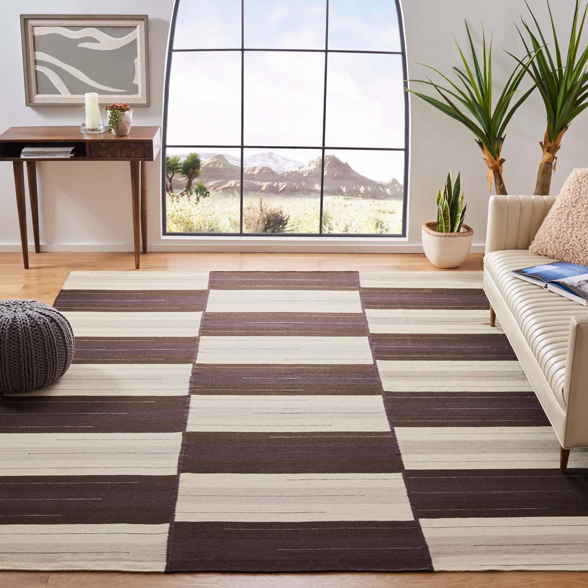 Safavieh Kilim 820 Rug, KLM820 - Beige / Brown