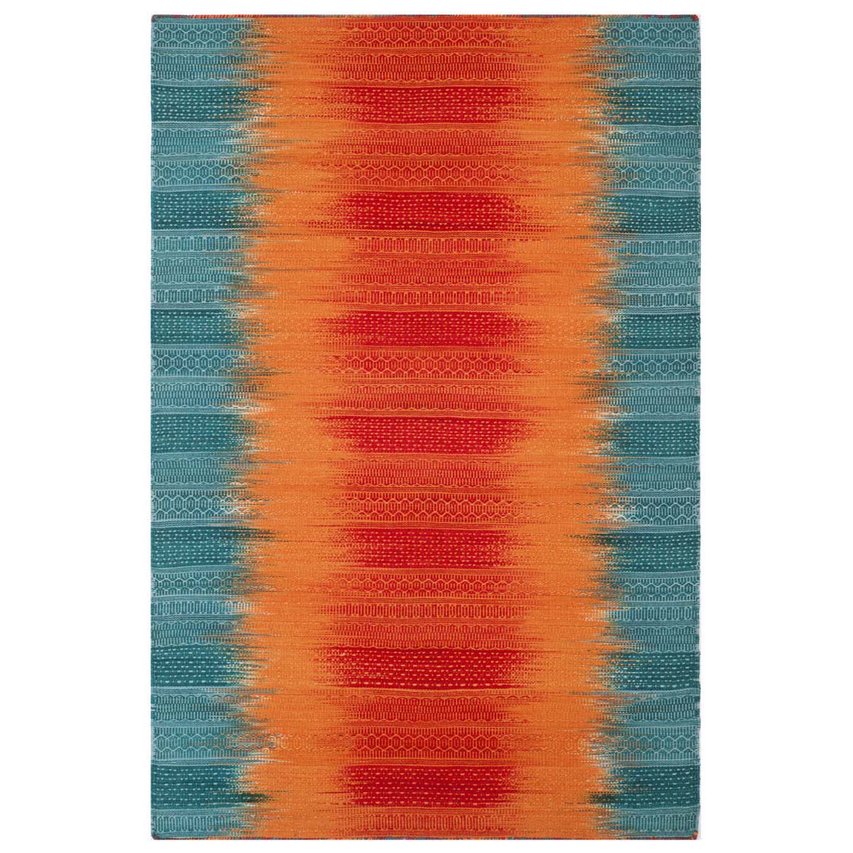 Safavieh Kilim 821 Rug, KLM821 - Teal / Red