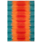 Safavieh Kilim 821 Rug, KLM821 - Teal / Red