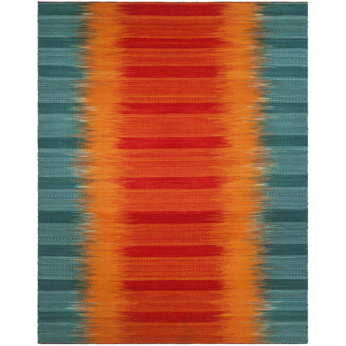 Safavieh Kilim 821 Rug, KLM821 - Teal / Red