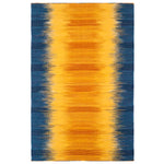 Safavieh Kilim 821 Rug, KLM821 - Dark Blue / Yellow